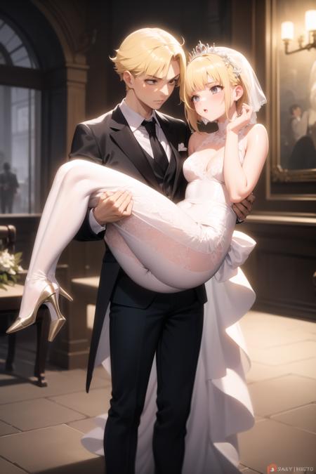 Carrying person / Princess carry