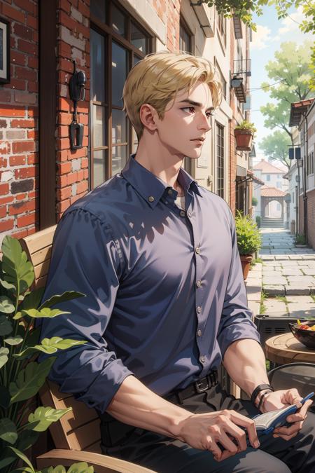 Handsome Male 2.5D - LORA