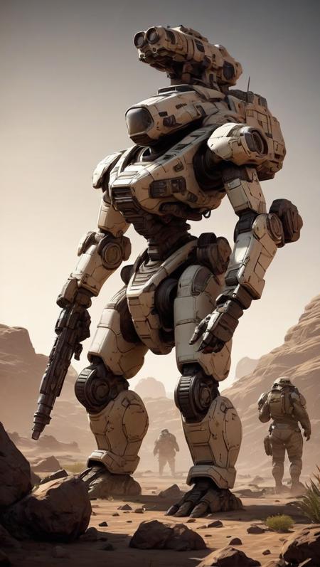 [Illustrious / SDXL] Super robot diffusion XL (Gundam, EVA, ARMORED CORE, BATTLE TECH like mecha lora)
