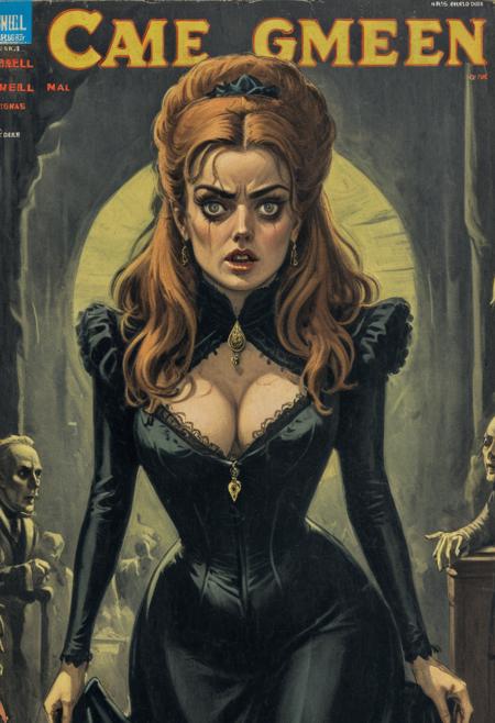The Wizard's Vintage Comic Book Cover