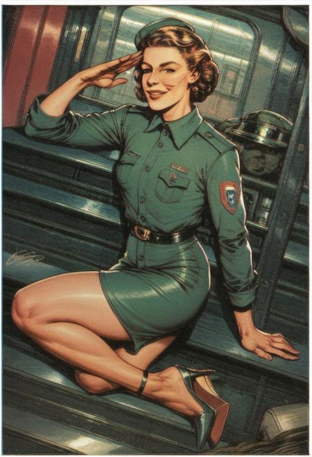 Professor Peabody (Dan Dare, The Eagle, 1950s)