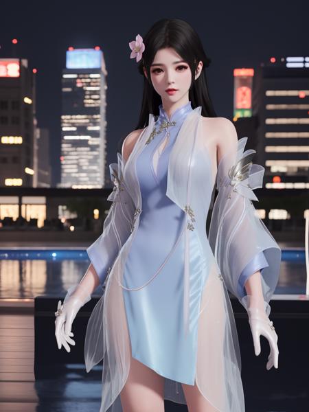 永劫无间_殷紫萍_新倩女幽魂-瑶光沐月_Naraka: Bladepoint_Ying Ziping