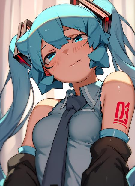 Hatsune Miku [abmayo style] (PONY LORA)版本v1.0 (ID: 541928)