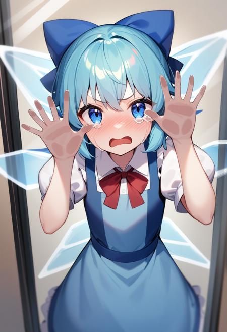 Against fourth wall -Anime characters on the screen 打破第四面墙