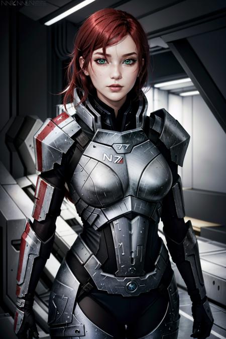 Female Shepard from Mass Effect