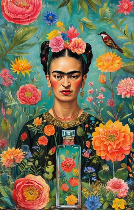 style of Frida Kahlo [SDXL] 378版本v1.0 (ID: 693746)