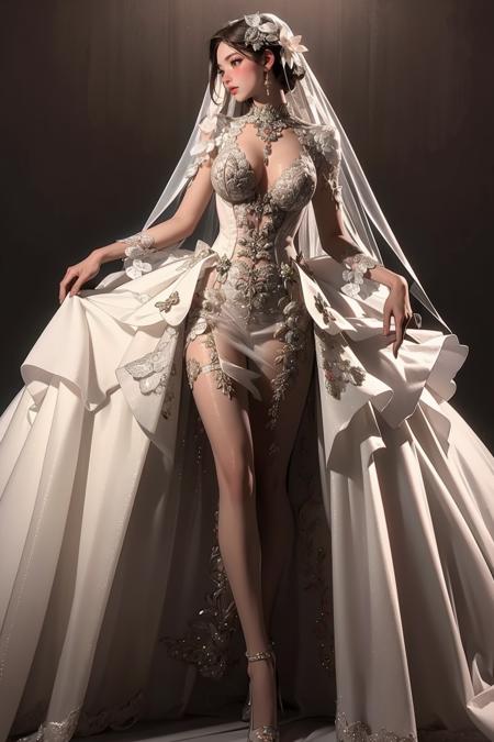 wedding dress set