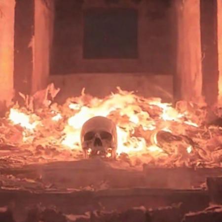 Inside Crematorium