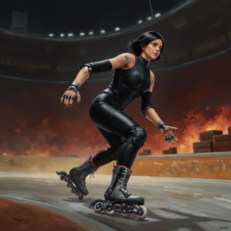 Alita: Battle Angel (Cinematic + Anime)  Style XL + F1D