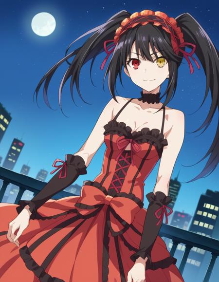 Kurumi Tokisaki (時崎 狂三) - Date A Live (デート・ア・ライブ)版本anime s1s2/booru (ID: 383712)