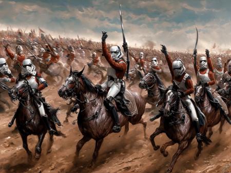 Napoleonic Era Battle Painting