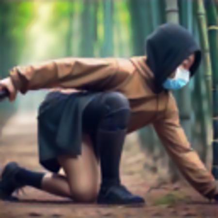 Ninja Pose