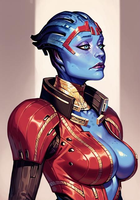 Samara - Mass Effect PonyDiffusion XL