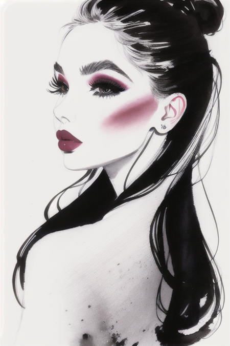 fashion watercolor