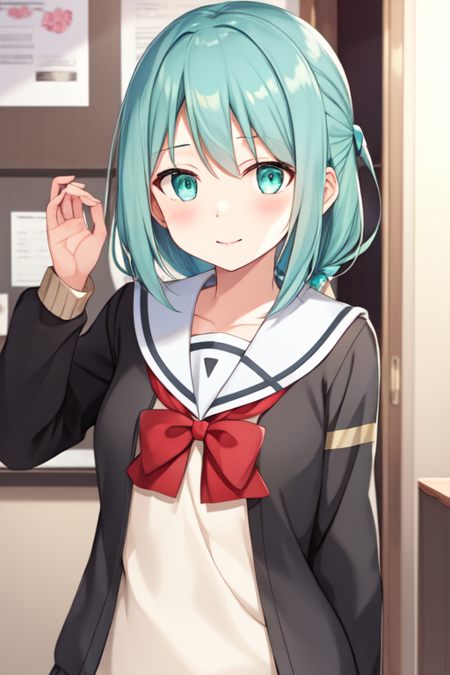 Sanshuu Middle School Uniform (from Yuuki Yuuna is a Hero)