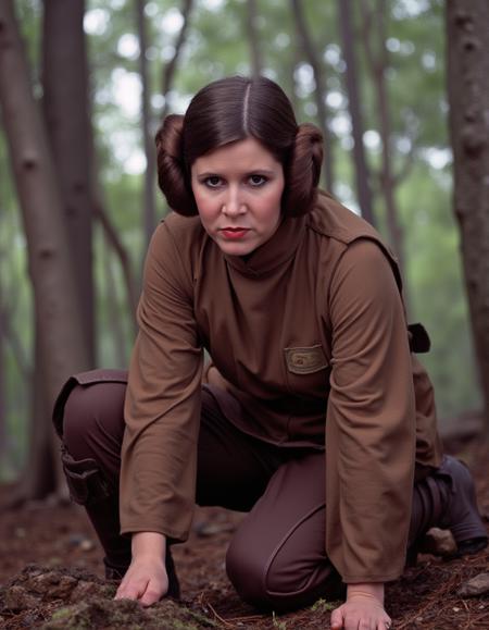 Carrie Fisher Flux.1 D LoRA