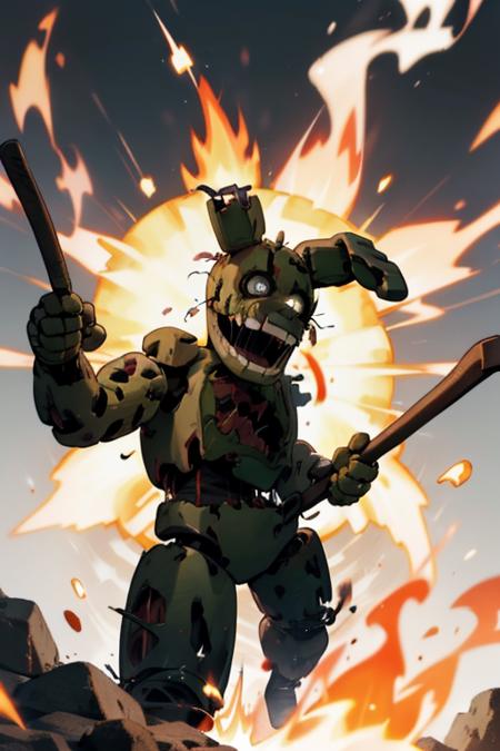 Springtrap FNAF / Five Nights at Freddy's