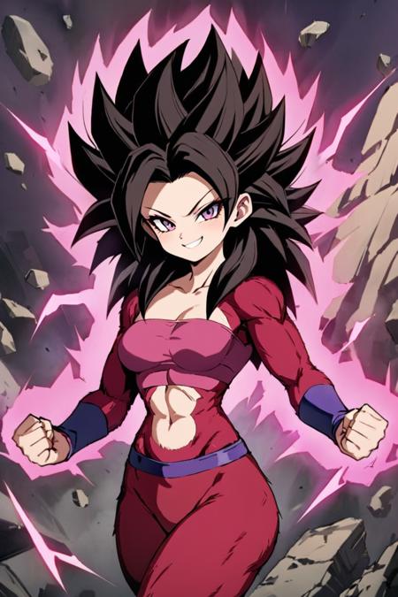 Caulifla + Super Saiyan 4 Form (Dragon Ball) [SDXL & SD1.5]