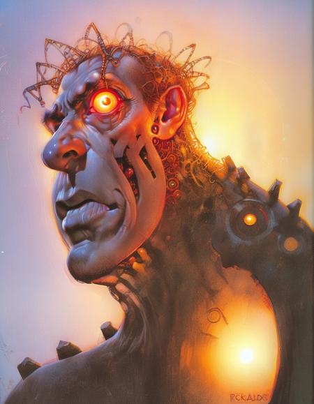 Krueger Caricature art style XL v1.0