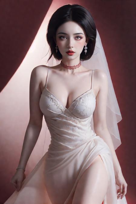 绪儿-带妆容脸模Face model with makeup