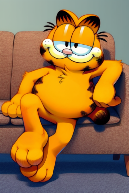 Garfield the Cat (Garfield), Furry Character LoRA