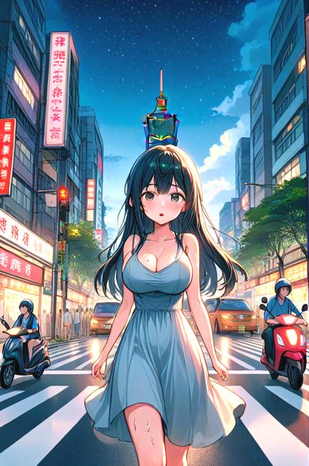 taiwan background - pedestrian hell