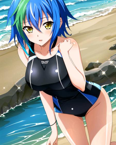 DxD all girls + Gasper (Rias, Sona, Yasaka, Venelana, Akeno, Asia, Tsubaki, Xenovia, Grayfia, Kunou, Gasper, Rossweisse, Irina, Kiryuu, Koneko, Kuroka, Serafall, Ophis, Ravel)