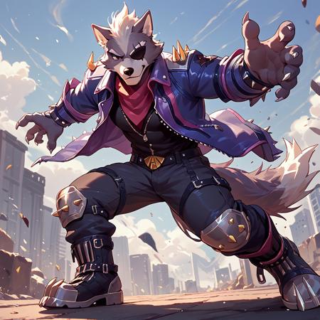 Wolf O'donnell (Illustrious/Pony)