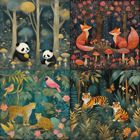 TQ - Jungle Vector Flat Design XL版本v1.6 (ID: 528115)