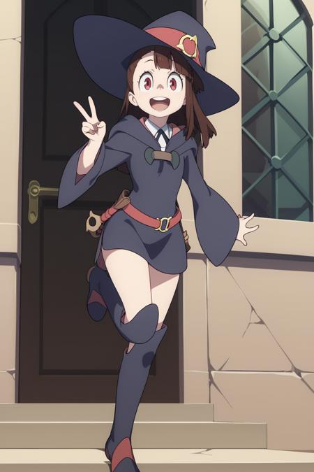 Atsuko Kagari (Little Witch Academia) (Pony Diffusion XL) Commission版本Kagari (ID: 501497)