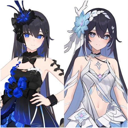 (SDXL: ArtiWaifu)MIHOYO Collection 米家全家桶 (Honkai Impact 3rd | Honkai Star Rail | Genshin Impact | Zenless Zone Zero)版本希尔-Seele-生死&永夜 (ID: 820330)