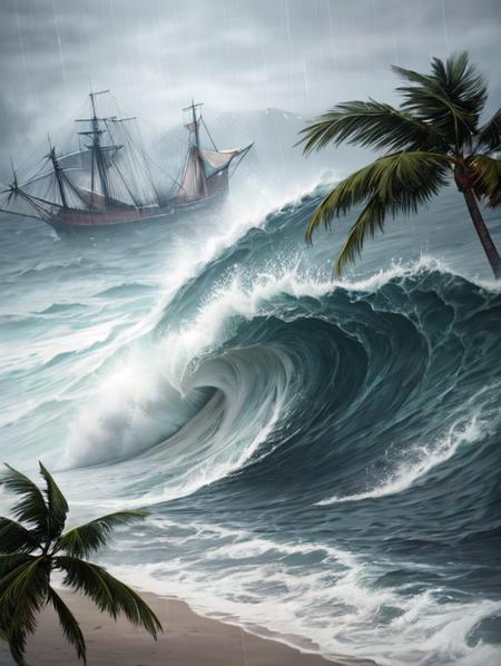Scene - Typhoon!!! (台風！！！）