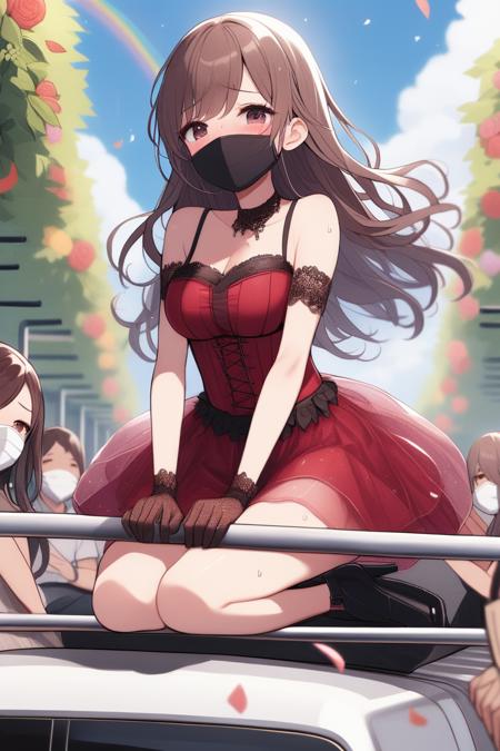 girl like parade float