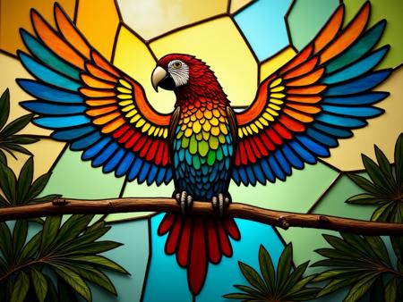 Stained Glass and Metal - CE - SDXL & Flux