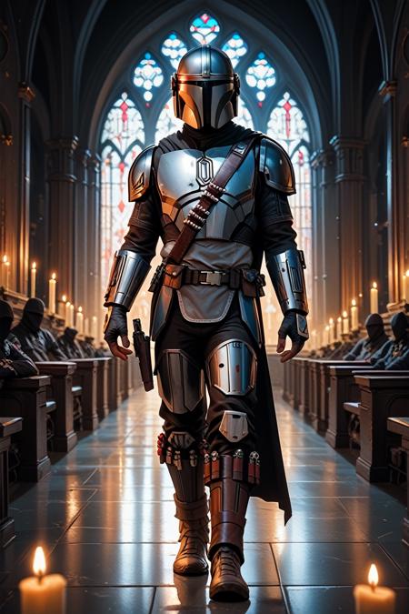 The Mandalorian from Star Wars