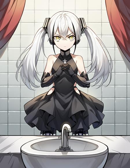 Destroyer - Girl's Frontline (少女前线) (少女前線) (少女戦線) (少女戰線) (少前) (소녀전선) (소전) (GFL) (ドールズフロントライン) (ドルフロ) (DollsFrontline) (銃を持った戦術人形) (戦術人形) - COMMISSION