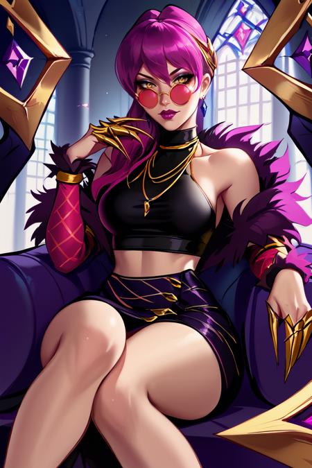 KDA Evelynn League of Legends 2 Outfits | Pony / SD1.5
