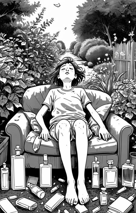 style of exhausted people [SDXL] 373