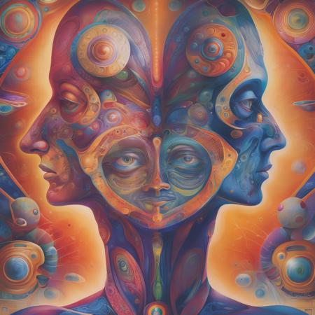 style of Alex Grey 375
