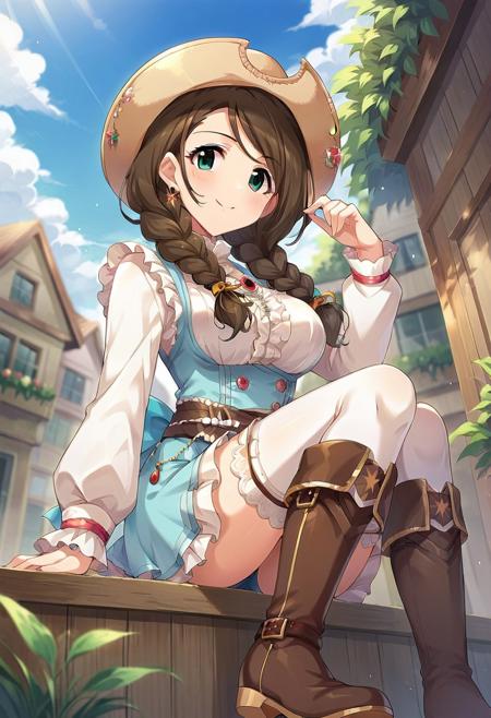 Akanishi Erika | THE iDOLM@STER Cinderella Girls | アイドルマスターシンデレラガールズ版本v1.0 (ID: 707771)