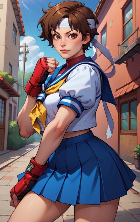 Sakura / STREET FIGHTER (NSFW/SFW) 1.5/ SDXL LORA PONY