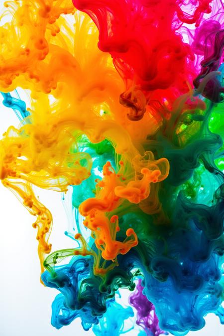 Special Effects of Dissolving Colored Ink | Flux Visual Aesthetics