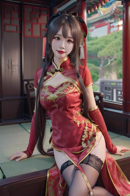 金丝雀旗袍
