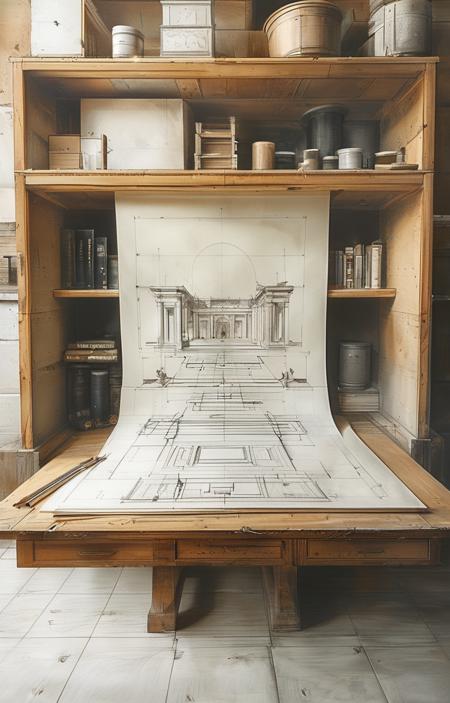 style of CAD drawing [SDXL] 226