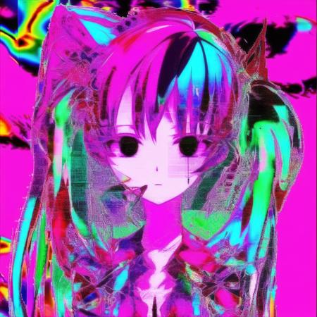 Sewerslvt Style Glitch / Glitchcore Art