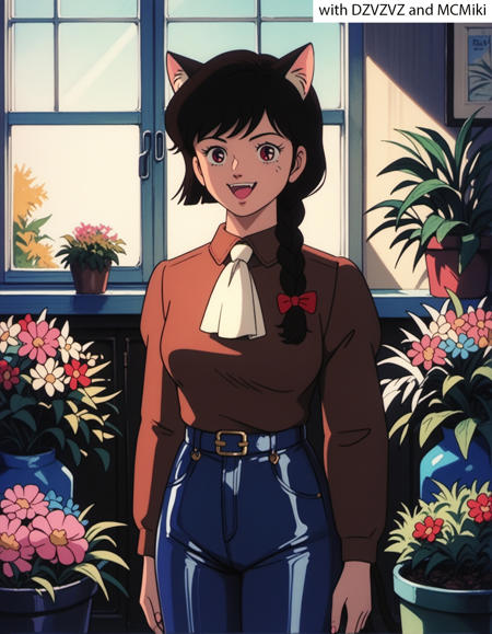 Devilman OVAs (1987-1990) style -- LoCon for Pony