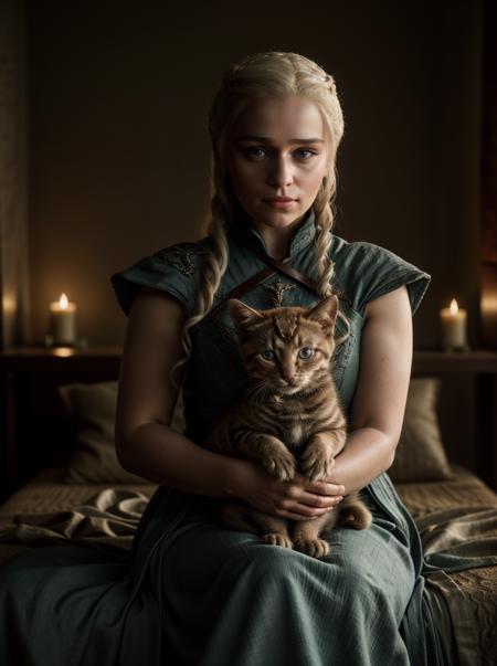 Emilia Clarke as Daenerys Targaryen - LORA  - FLUX and PONY ?