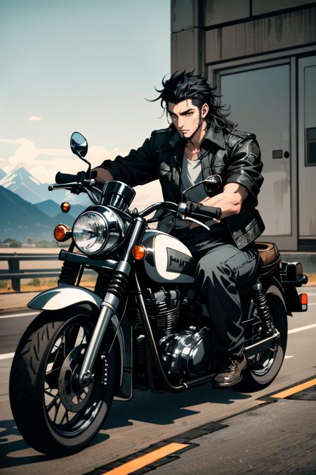 Gladiolus from Final Fantasy XV
