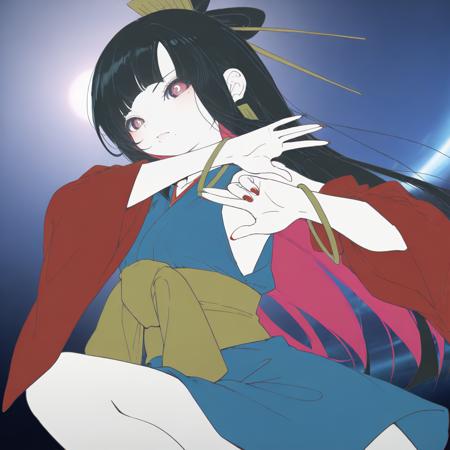 OC girl from tuki.『ひゅるりらぱっぱ』by 十八番茶 mado [Illustrious/NAI, Pony XL] HYURURIRAPAPPA