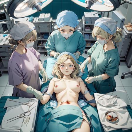 Multi-Girl Surgery Scene版本v1.0 (ID: 526034)